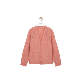 Men Cardigan - Pink/Yellow