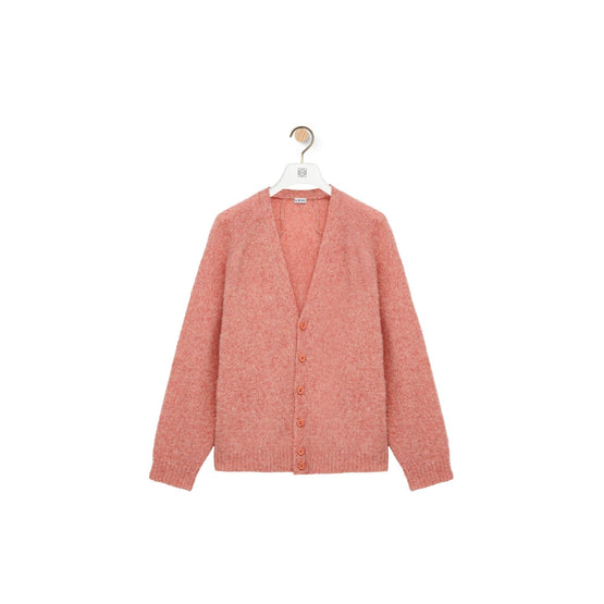 Men Cardigan - Pink/Yellow