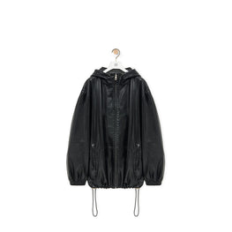 Men Hooded Jacket - Black