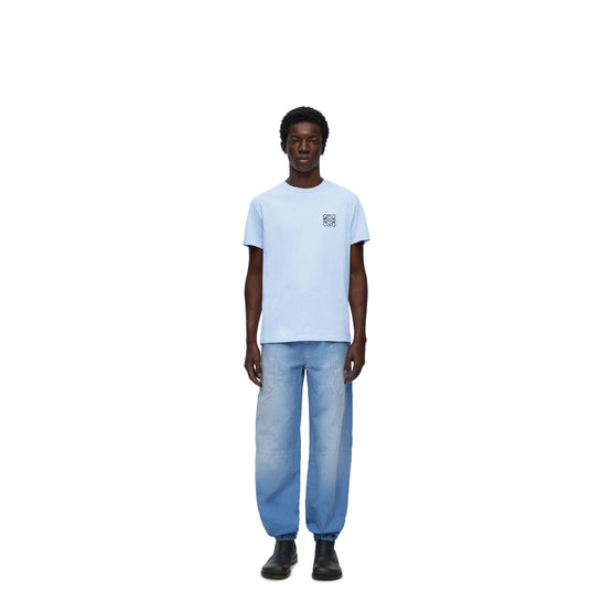 Men Regular Fit T-Shirt - Soft Blue