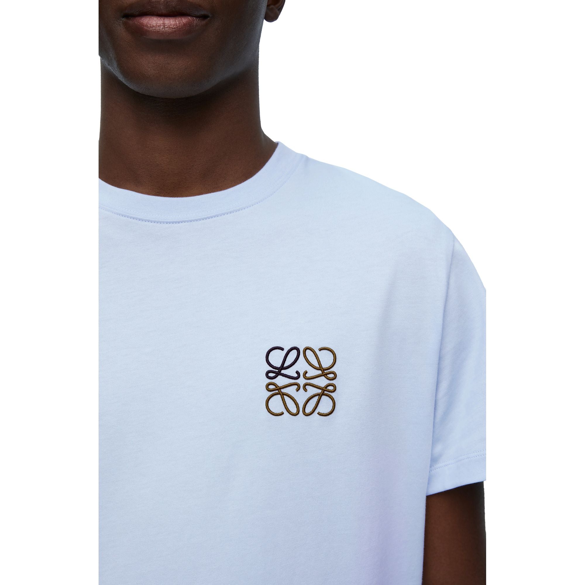 Men Regular Fit T-Shirt - Soft Blue