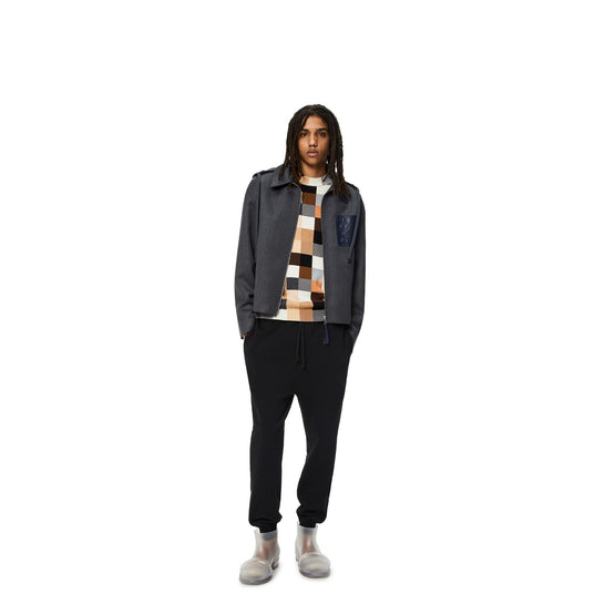 Men Anagram Joggings - Black