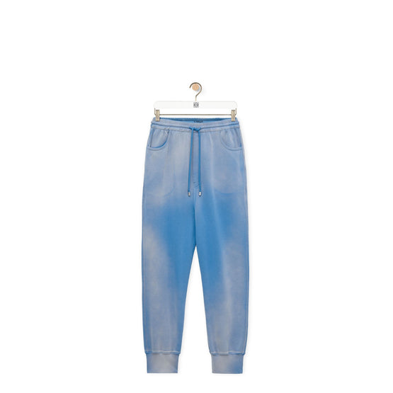 Men Sweatpants - Washed Blue