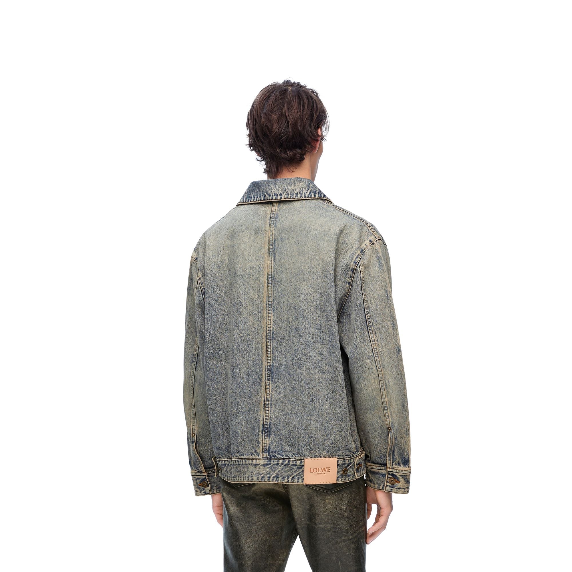 Men Bomber Jacket - Tea Wash