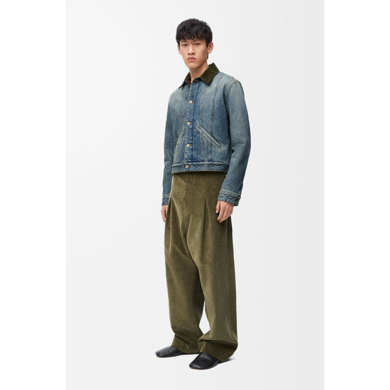 Men Jacket - Washed Denim
