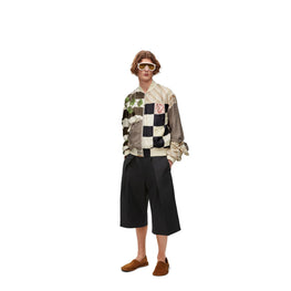 Men Bomber Jacket - Multicolor