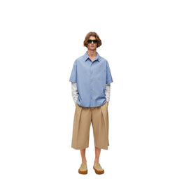 Men Pleated Shorts Af - Taos Taupe