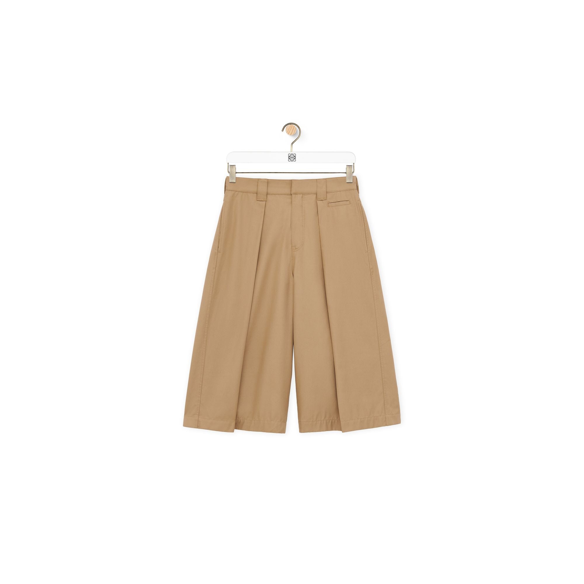 Men Pleated Shorts Af - Taos Taupe