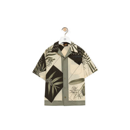 Men Short Sleeve Shirt - Antrachite/Multicolor