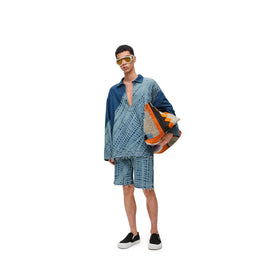 Men Vareuse - Light Blue/White
