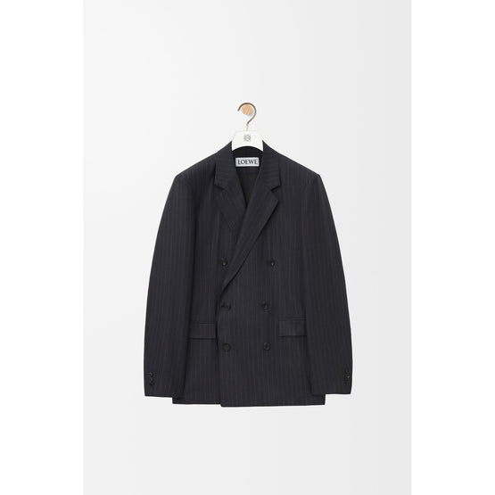 Men Double Breasted Jacket Af - Anthracite/Grey