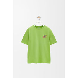 Men Loose Fit T-Shirt - Green/Multicolor
