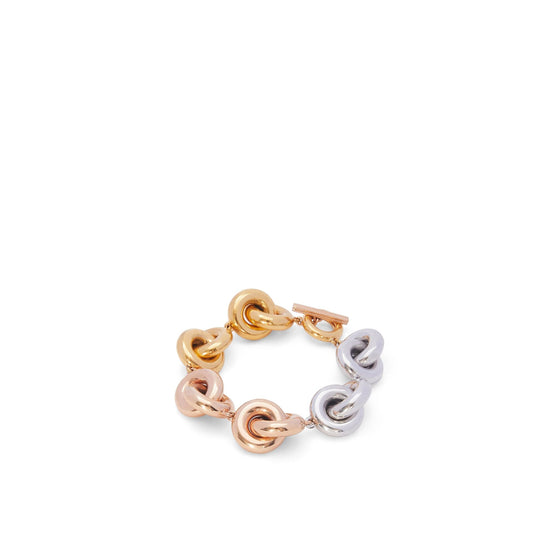 Women Donut Chain Bracelet - Silver/Gold/Rose Gold