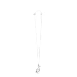 Women Penguin Locket Necklace - Silver