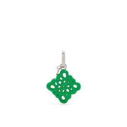 Women Inflated Anagram Charm - Grass