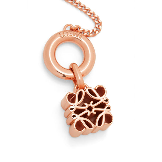 Women Anagram Pendant - Rose Gold