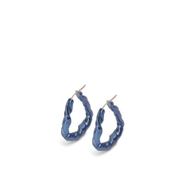 Women Nappa Twist Chromatic Loops - Sky Blue