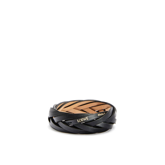Women Braided Bangle - Black