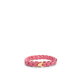 Women Woven Bracelet 10Mm - Sunset Pink
