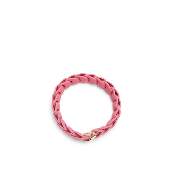 Women Woven Bracelet 10Mm - Sunset Pink