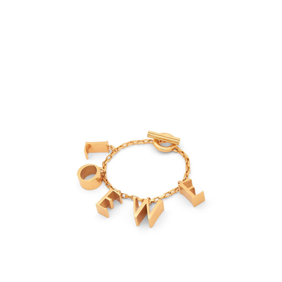 Women Loewe Bold Bracelet - Gold