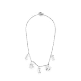 Women Loewe Bold  Necklace - Silver