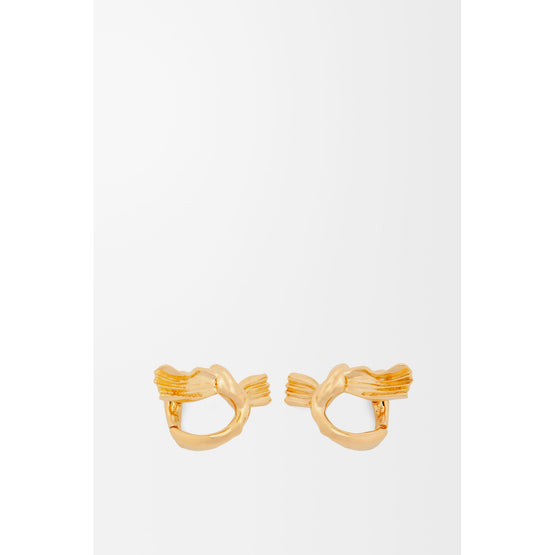 [Fixed Price Item] Women Knuckle Not Earrings - Gold