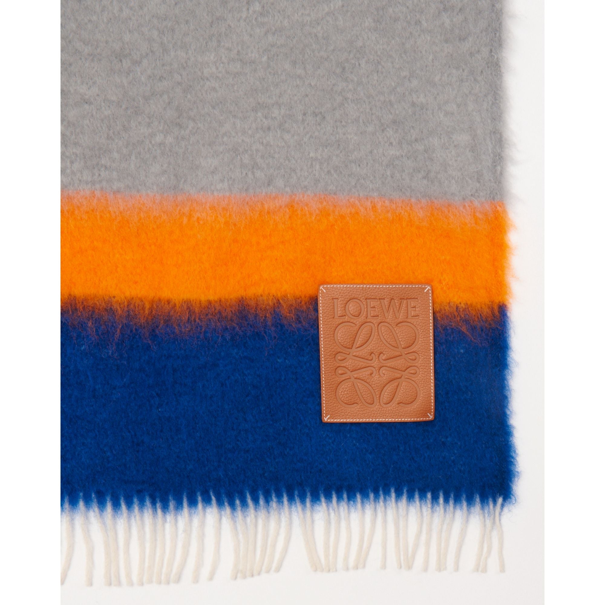Unisex 130X185 Stripe Blanket - Dark Blue/Multicolor