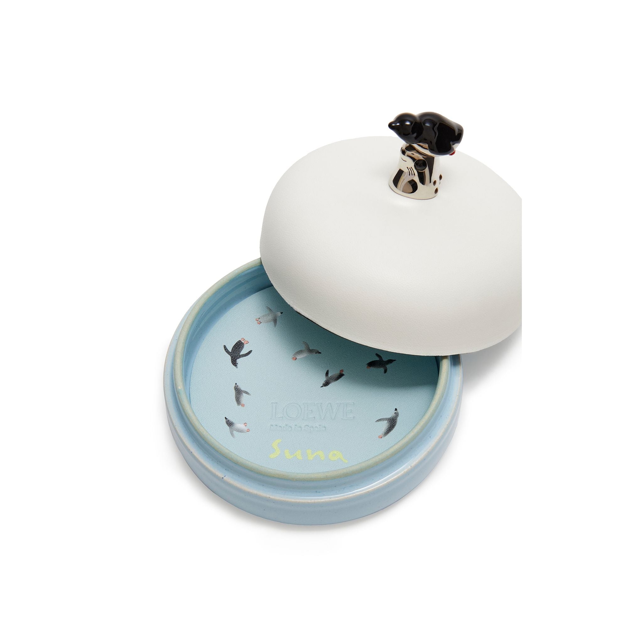 Unisex Moulded Box Penguin - Soft White/Blue Iceberg