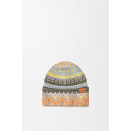 Women Beanie - Beige/Multicolor