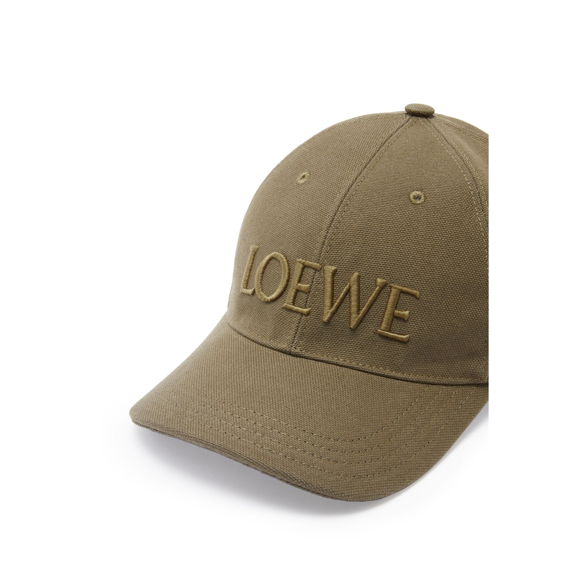 Women Loewe Cap - Military Green