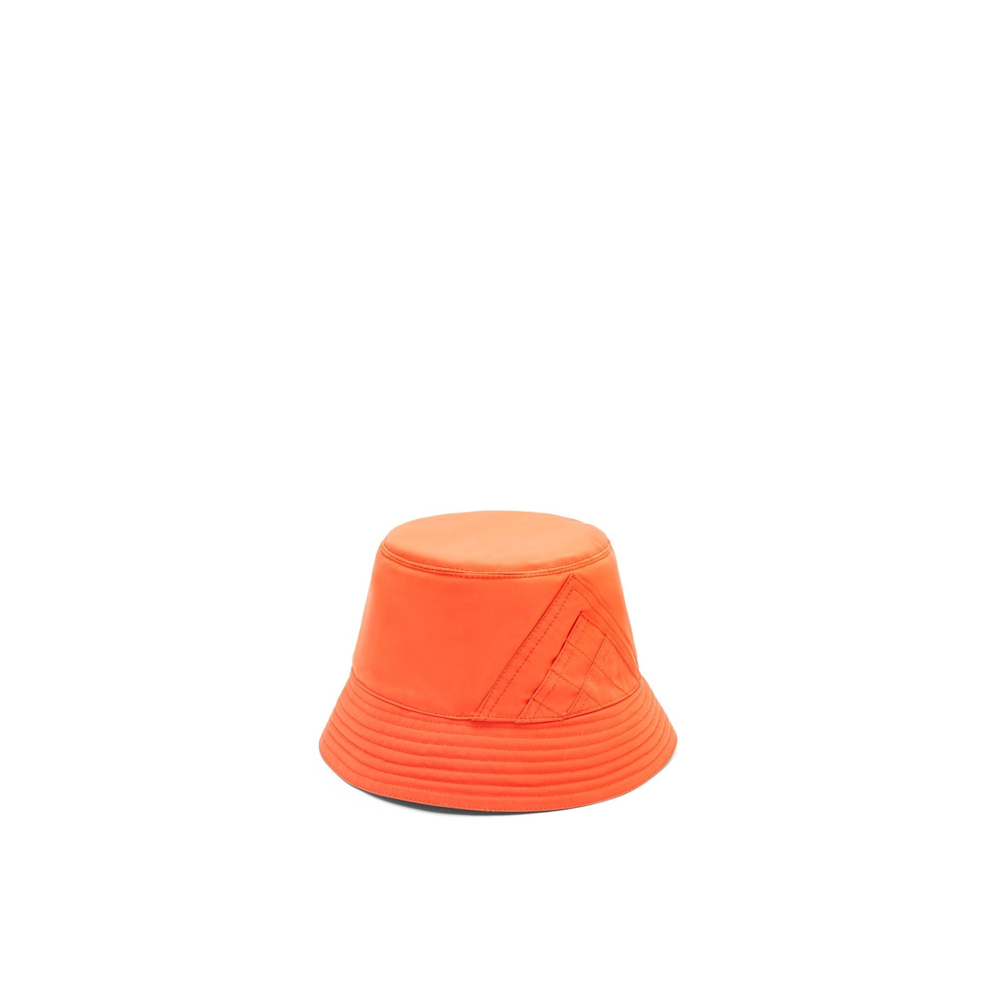Women Reversible Bucket Hat - Khaki Green/Orange
