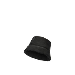 Men Bucket Hat Puffer - Black