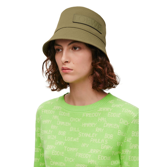 Women Bucket Hat - Military Green