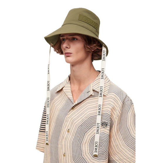 Women Loewe Fisherman Hat - Military Green