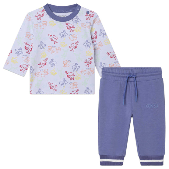 Kids Ensemble T-Shirt+Pantalon - Sky Blue