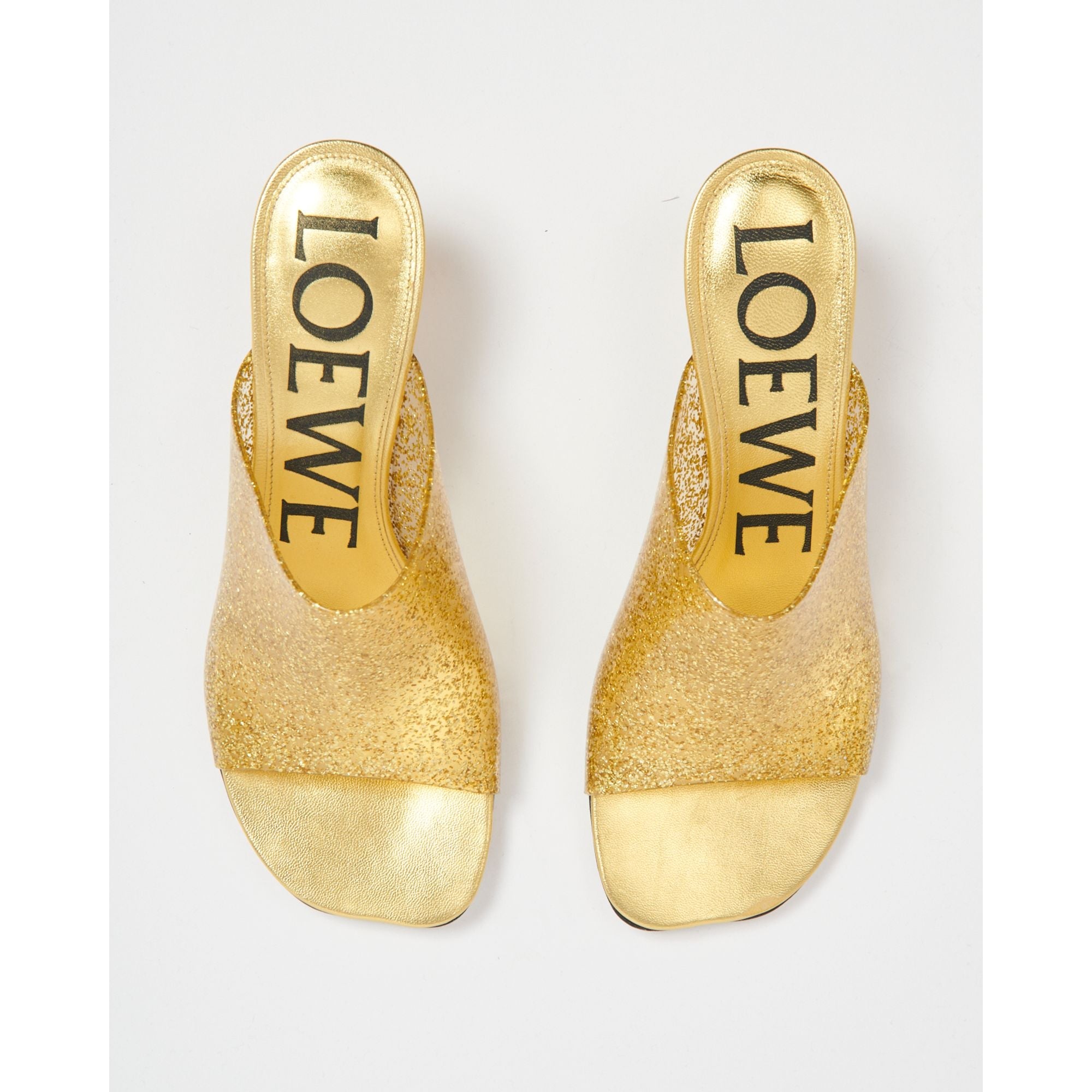 Women Toy Slide 45 - Transparent/Gold