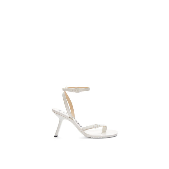 Women Petal Stiletto Sandal 90 - White