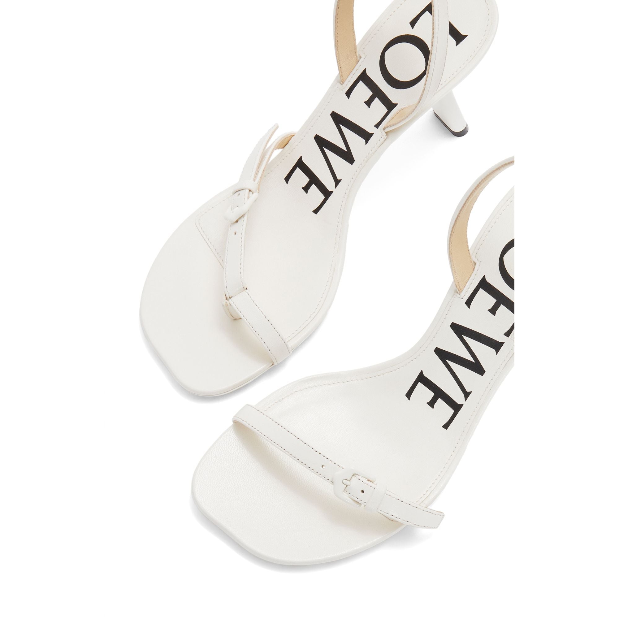 Women Petal Stiletto Sandal 90 - White