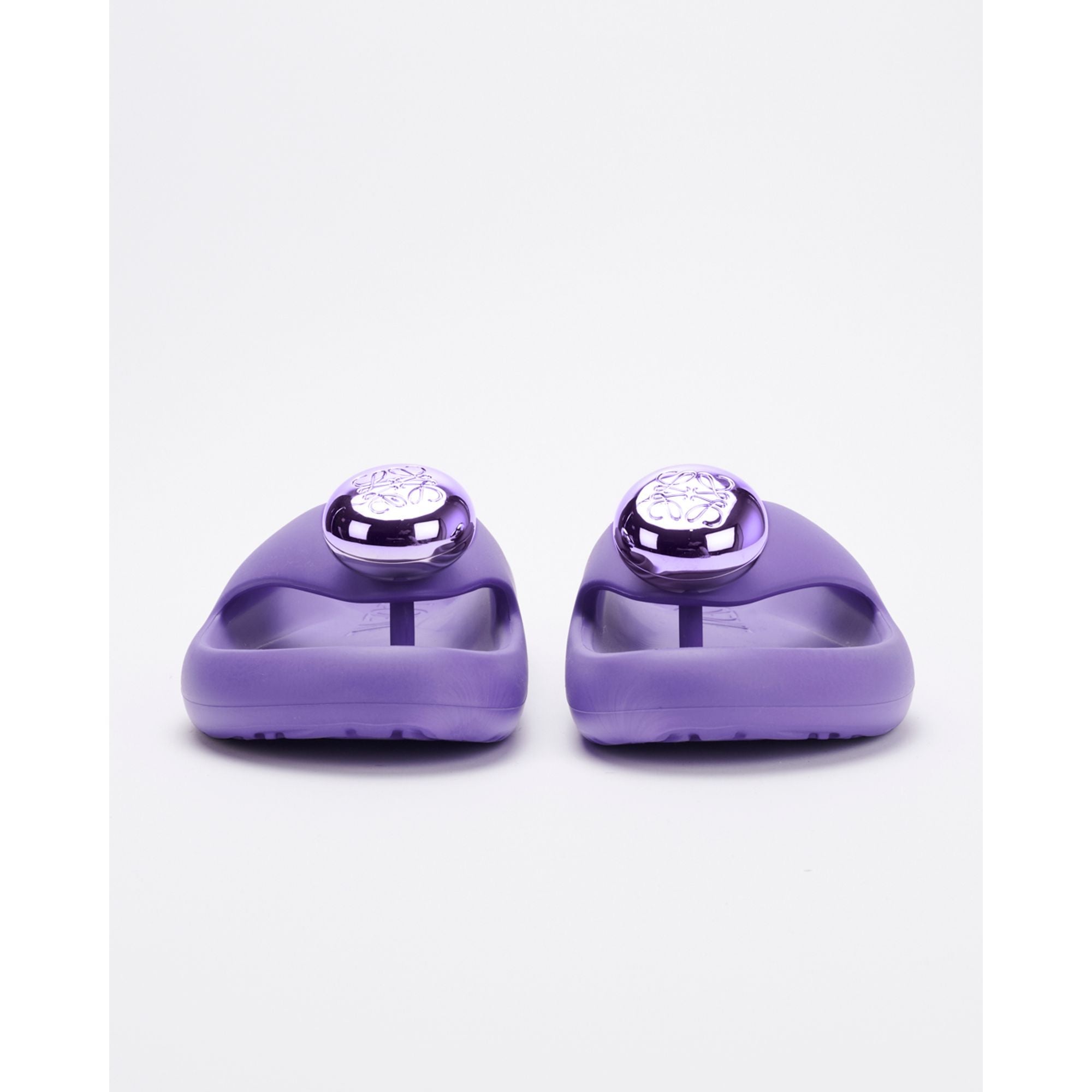 Women Foam Pebble Toe Post - Purple