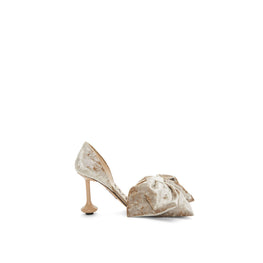 Women Toy Bow D'Orsay 90 - Oat Milk