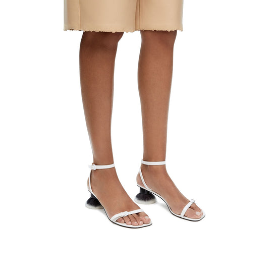 Women Petal Brush Sandal 45 - Almost Optic