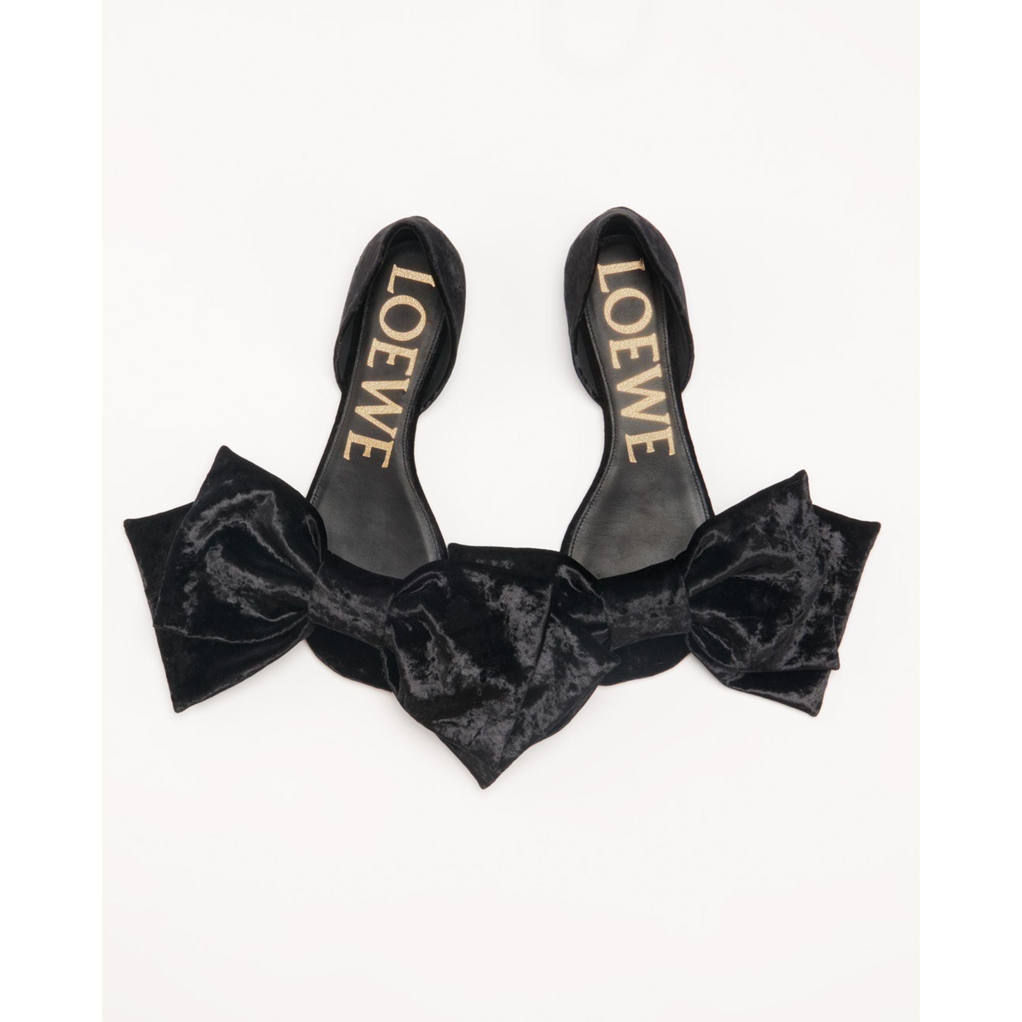 Women Toy Bow D'Orsay - Black