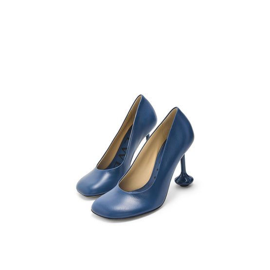 Women Toy Pump 90 - Raw Denim