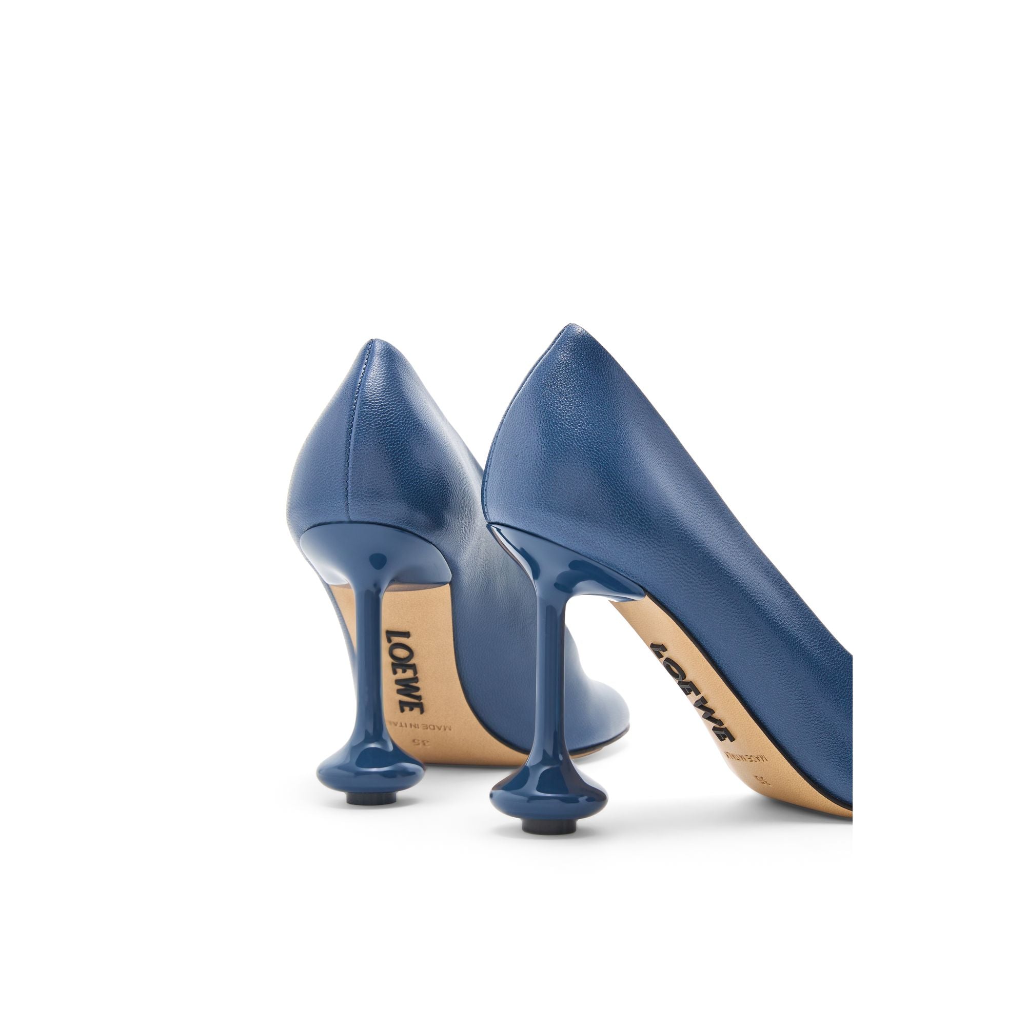 Women Toy Pump 90 - Raw Denim