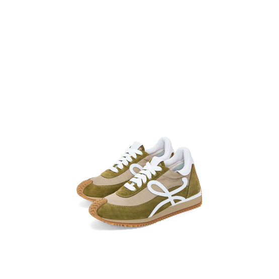Women Flow Runner - Linen/White