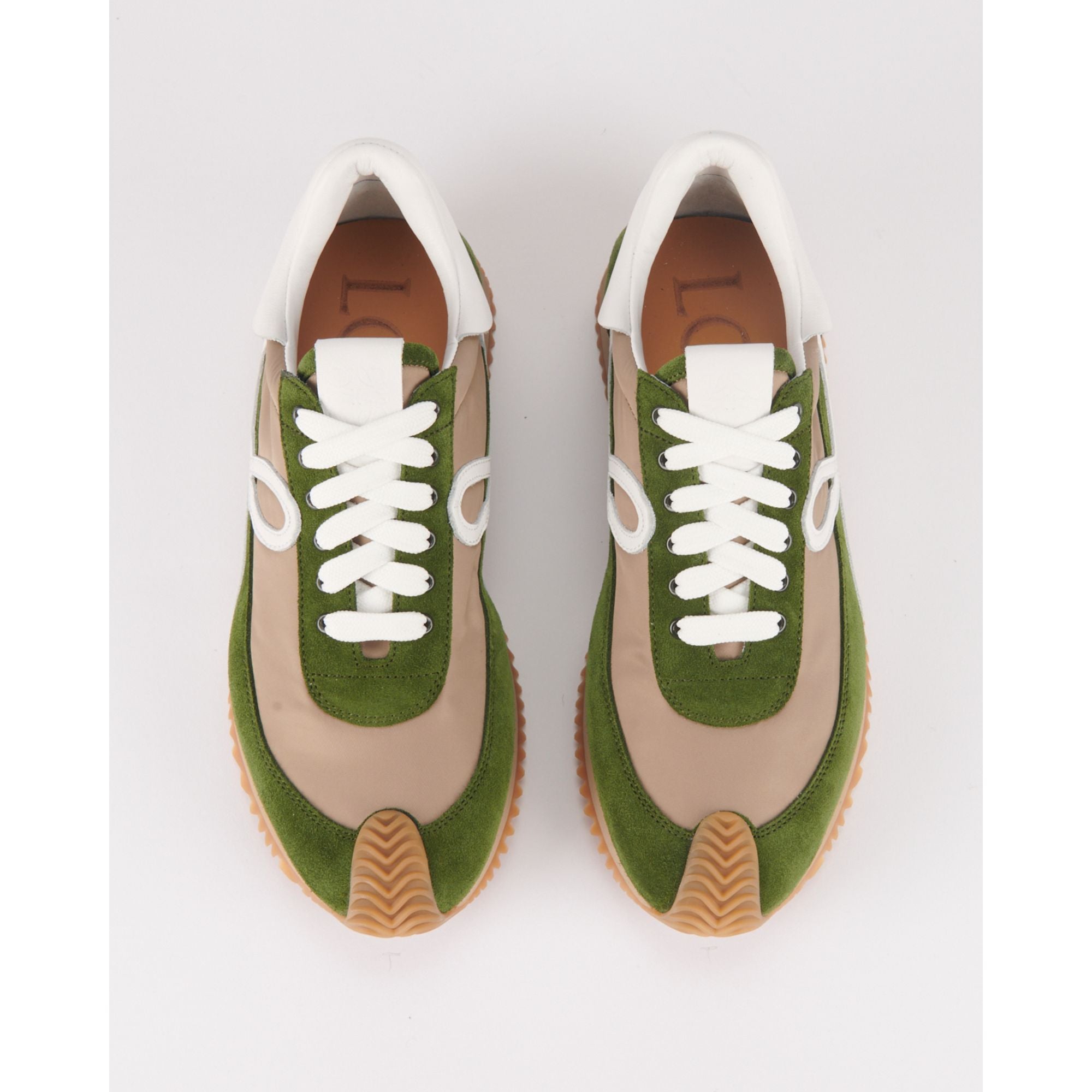 Women Flow Runner - Linen/White