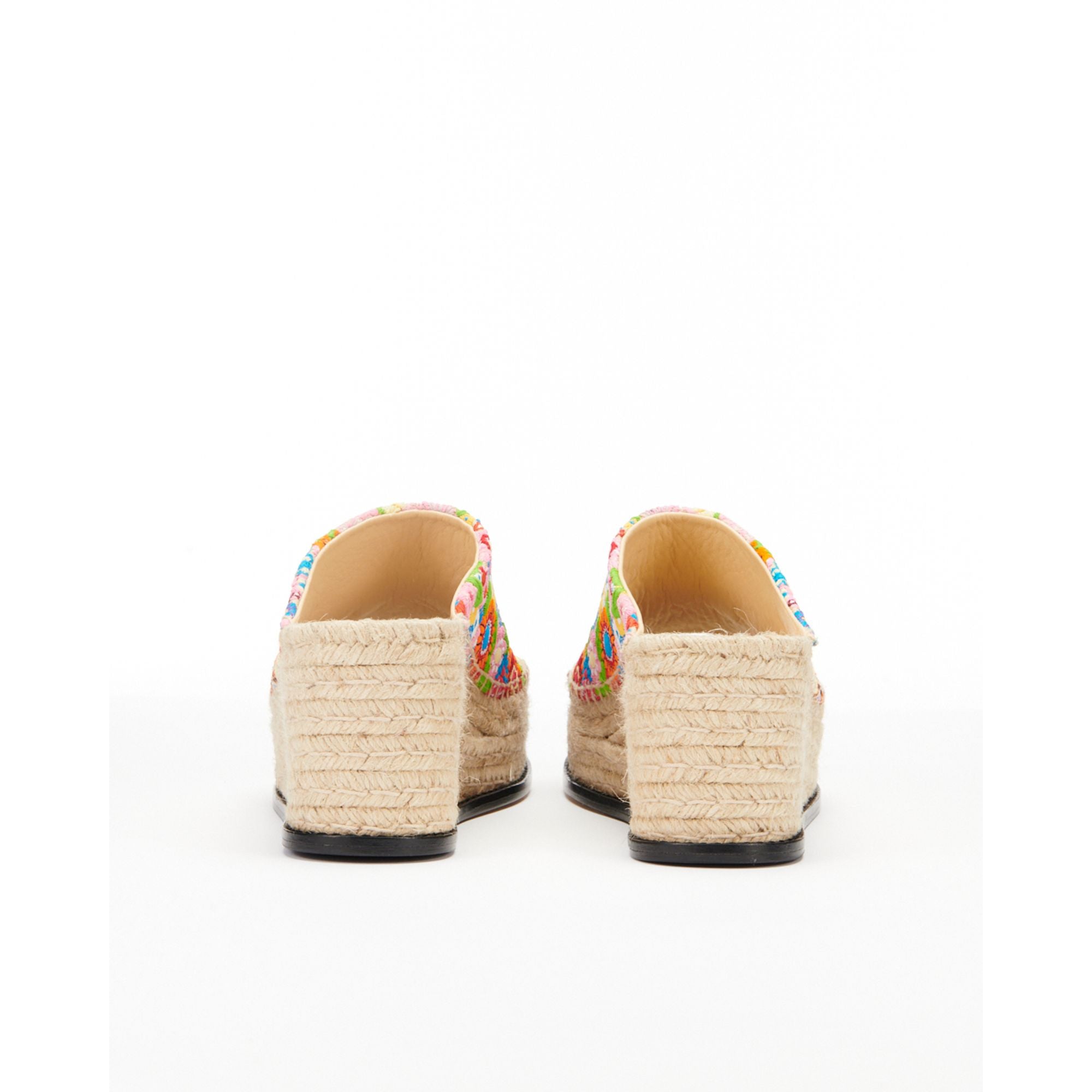 Women Petal Espadrille Slide 80 - Multicolor