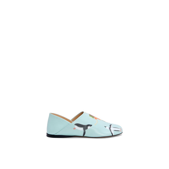 Women Toy Slipper Print Sf - Blue Iceberg