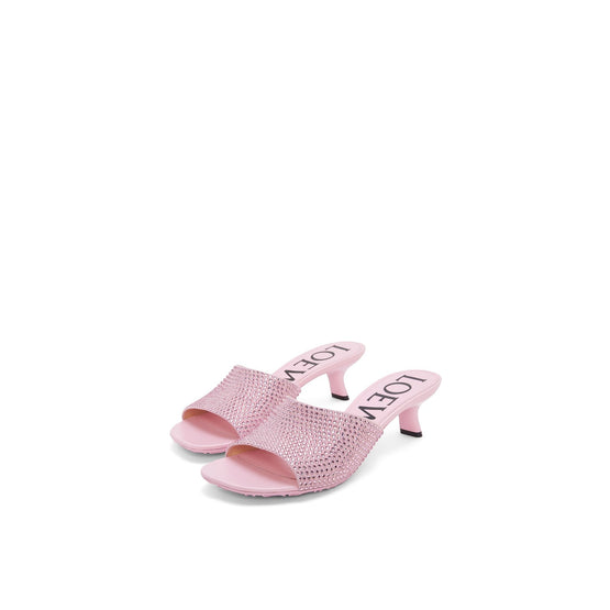 Women Petal Strassed Mule 45 - Bonbon